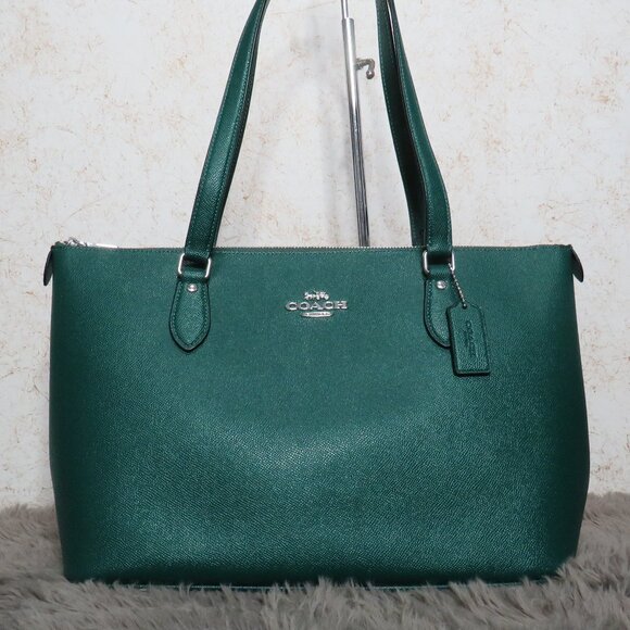 Coach Gallery Tote (Emerald Green)